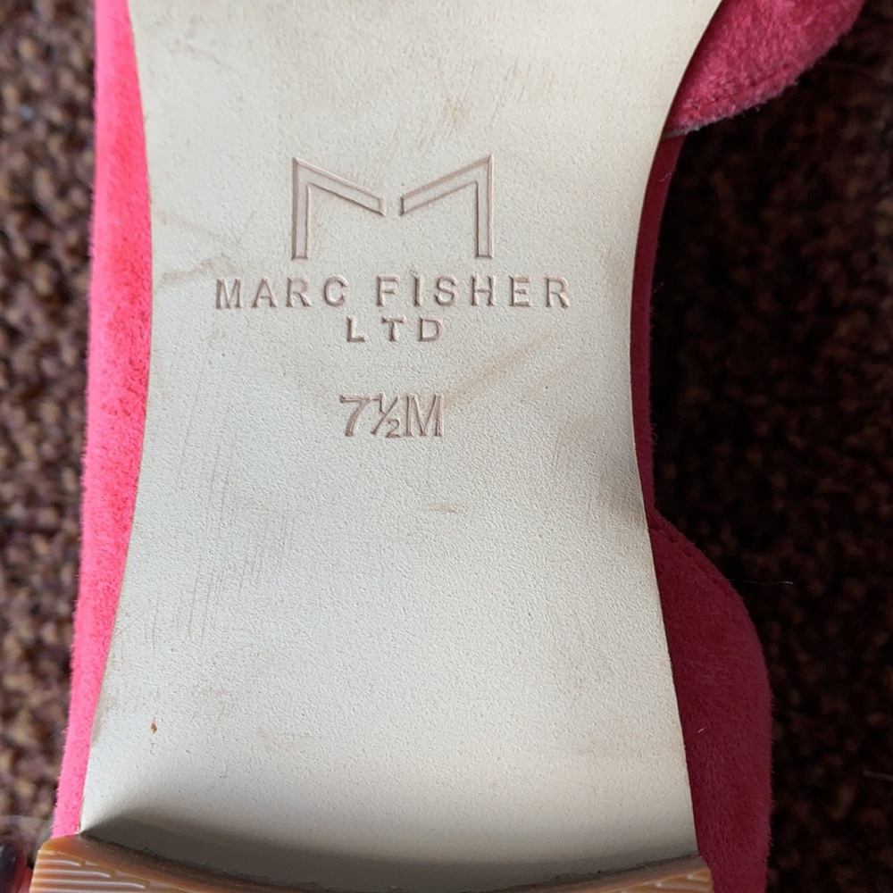 Marc Fisher D’orsay flats pink 7.5 - Picture 4 of 5